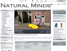 Tablet Screenshot of naturalminds.nl